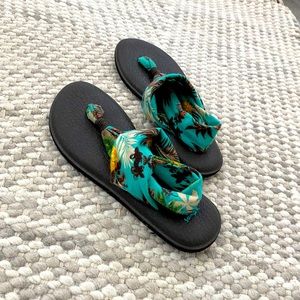 Sanuk Sandals.  So comfy!  In great condition!
